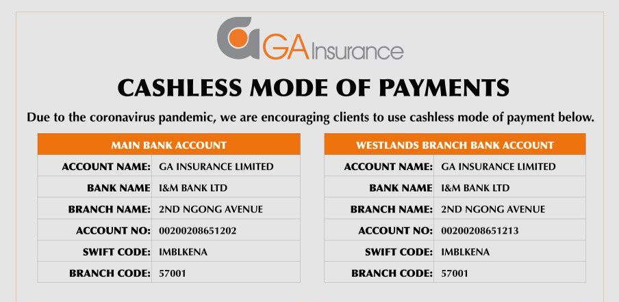 GA Accepted Cashless Modes of Payment