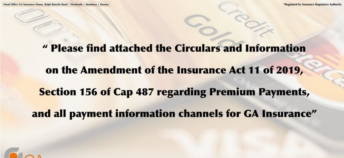 Insurance Amendment Act No.11 of 2019